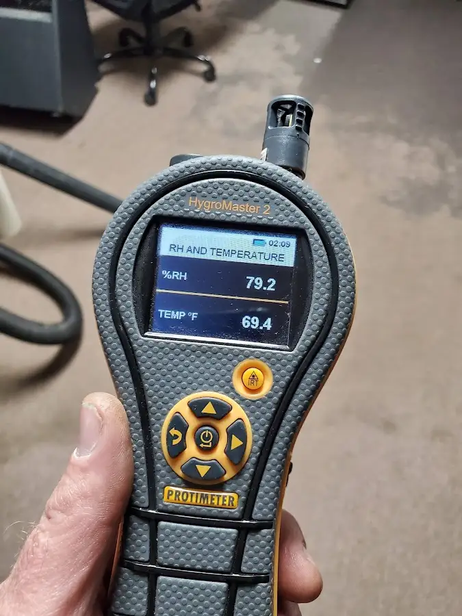 Moisture meter humidity assessment for Fire & Smoke Damage Restoration in Meriden
